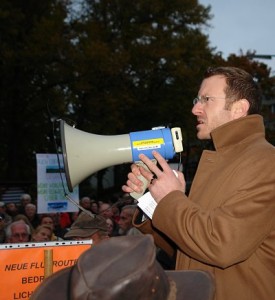 1. Montagsdemo: Lichtenrade und Mahlow-Nord gegen Fluglärm