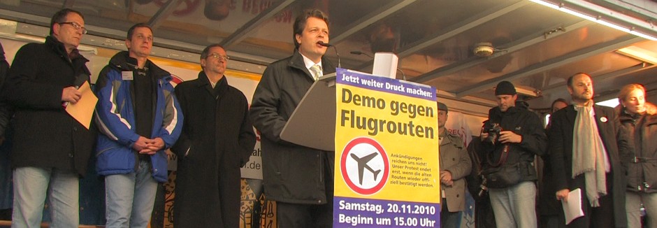 Demo Stahnsdorf, 20.11.2010, Bühne